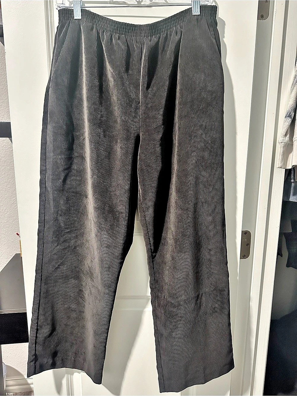 alfred dunner Women's Wide Leg Pants Black Size 14P Like New